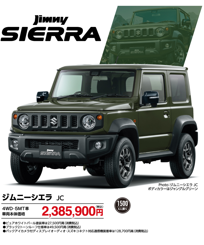 SUVラインナップ